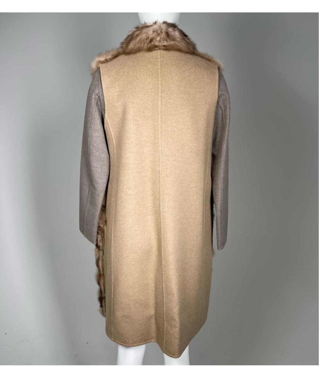 PAOLO MORETTI Бежевое кашемировое пальто, фото 4