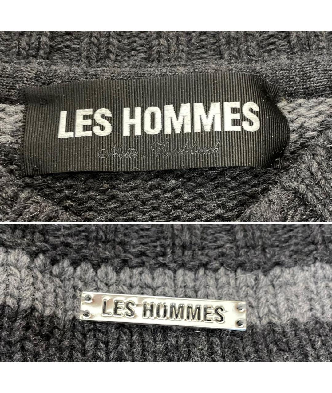 Les Hommes Мульти шерстяной джемпер / свитер, фото 4