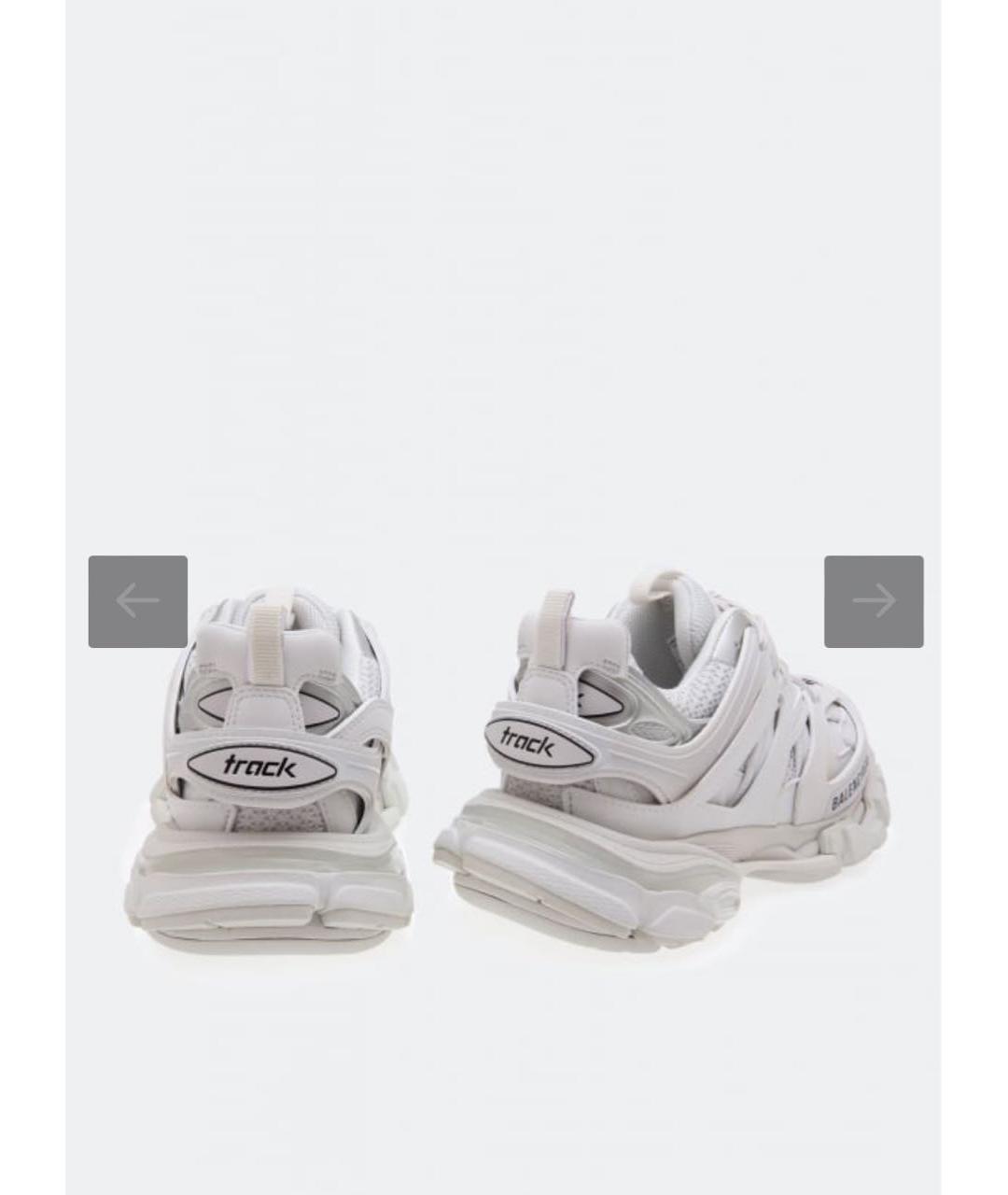 BALENCIAGA Белые резиновые кроссовки, фото 4
