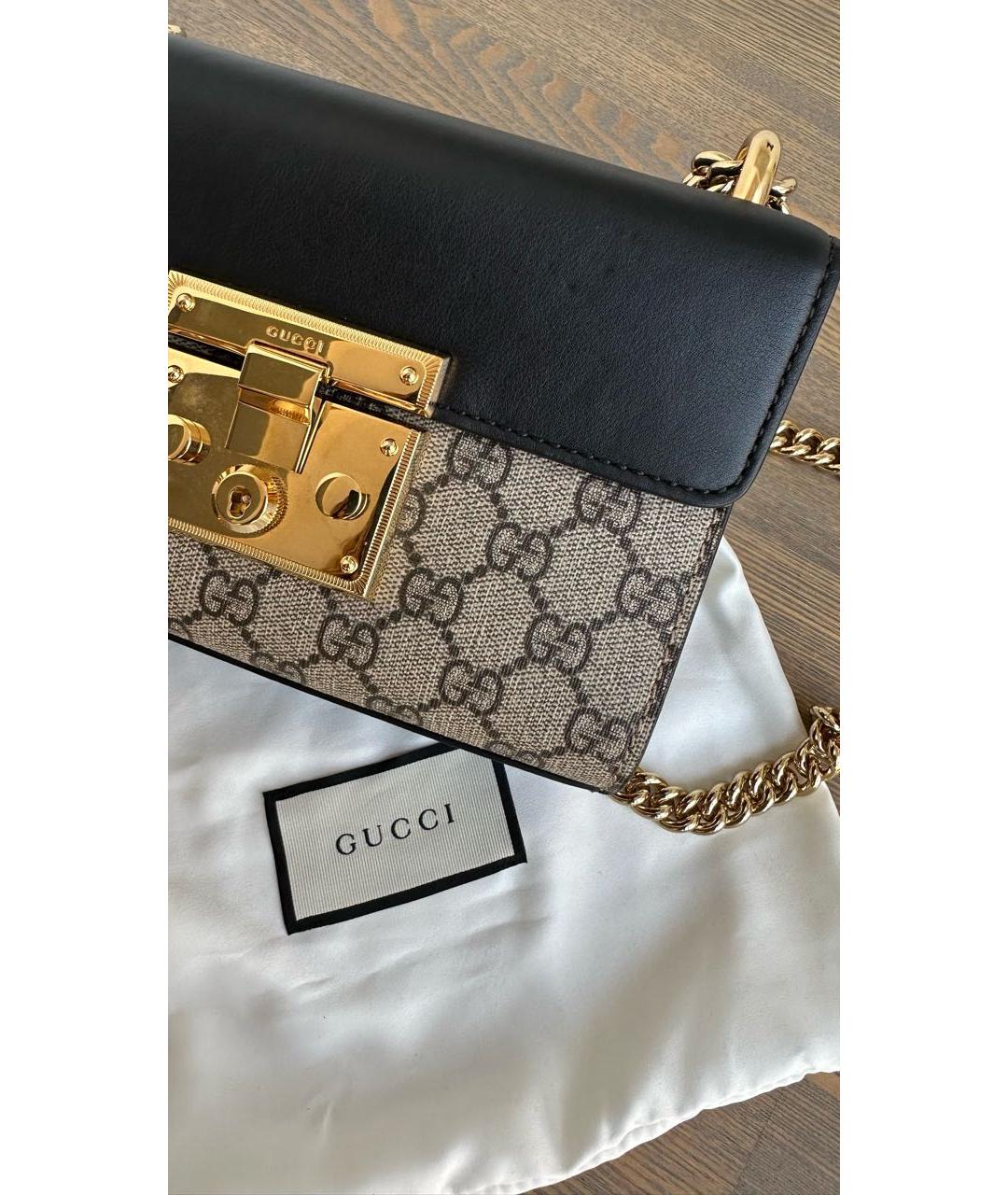 GUCCI Черная сумка через плечо, фото 7