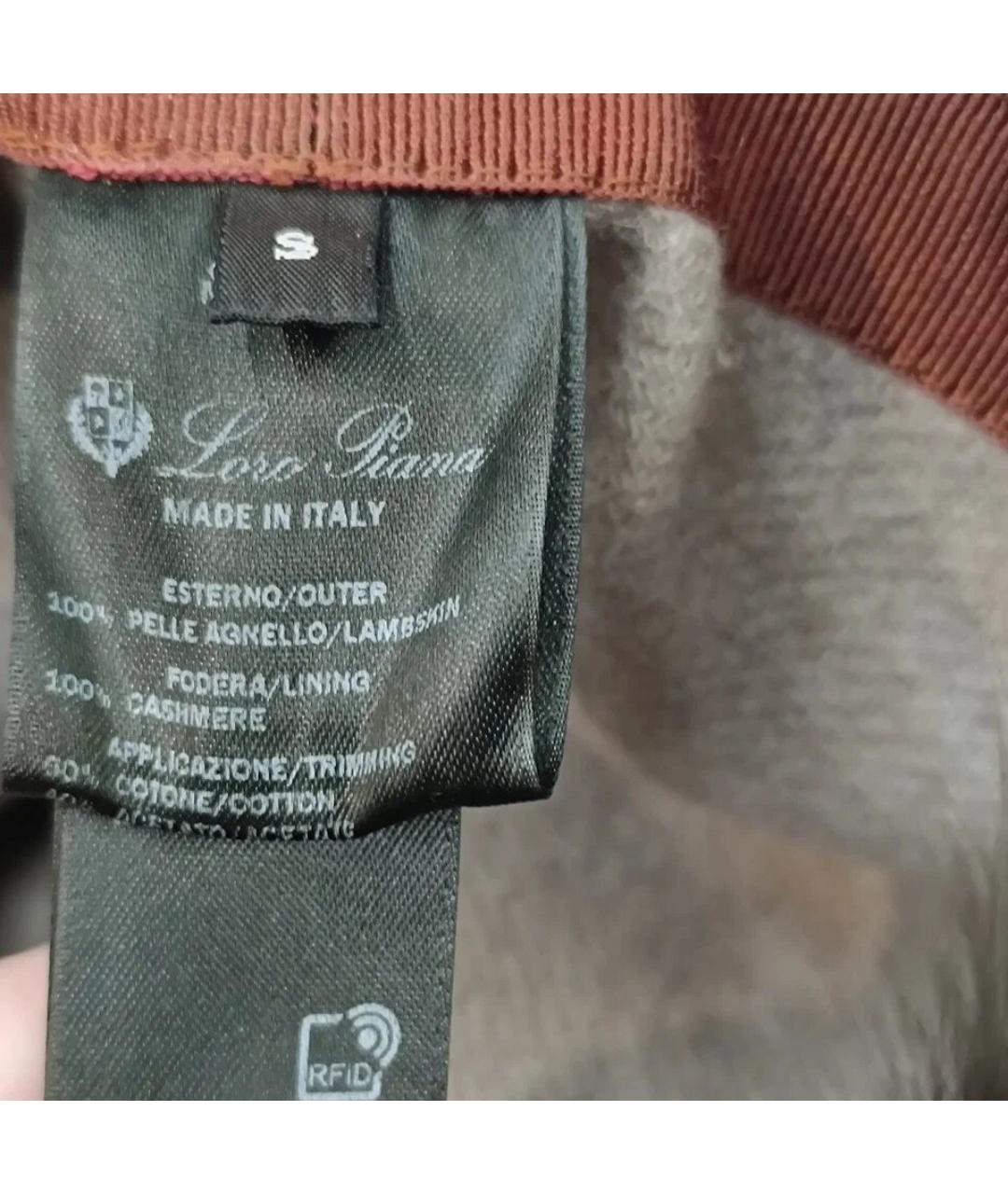 LORO PIANA Коричневая шерстяная шапка, фото 4