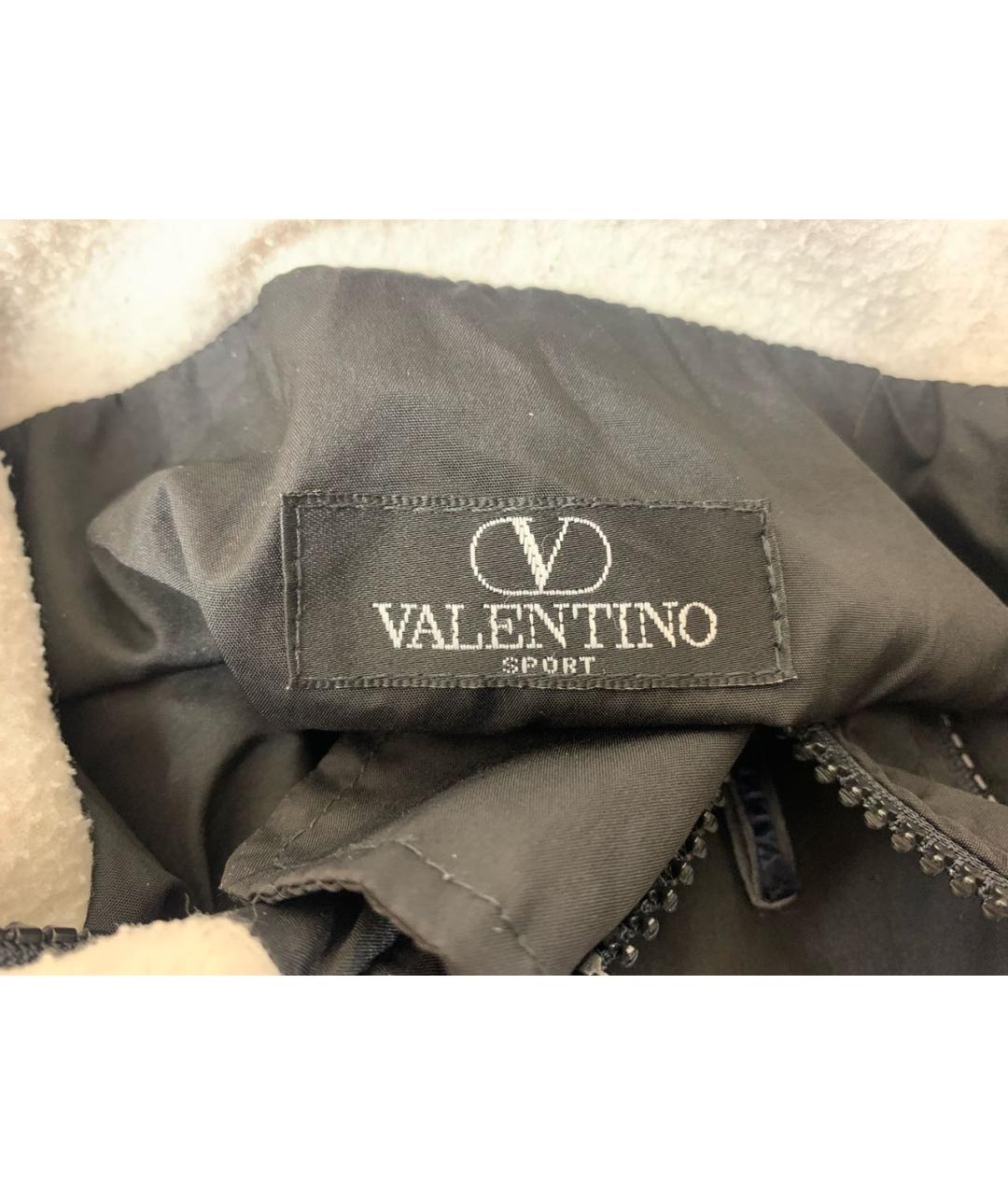 VALENTINO Черная полиамидовая куртка, фото 5