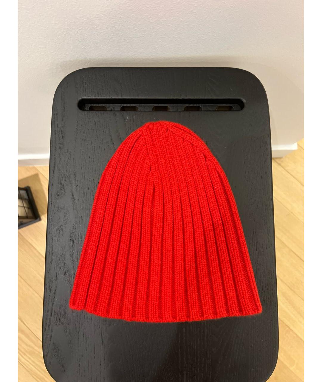 MICHAEL KORS Красная кашемировая шапка, фото 5