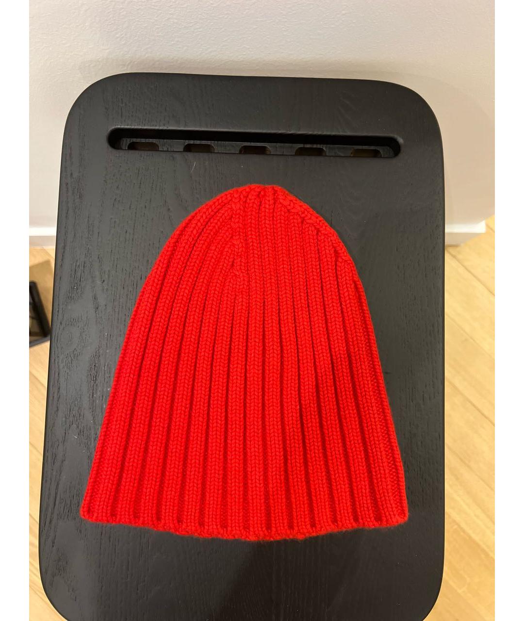 MICHAEL KORS Красная кашемировая шапка, фото 2