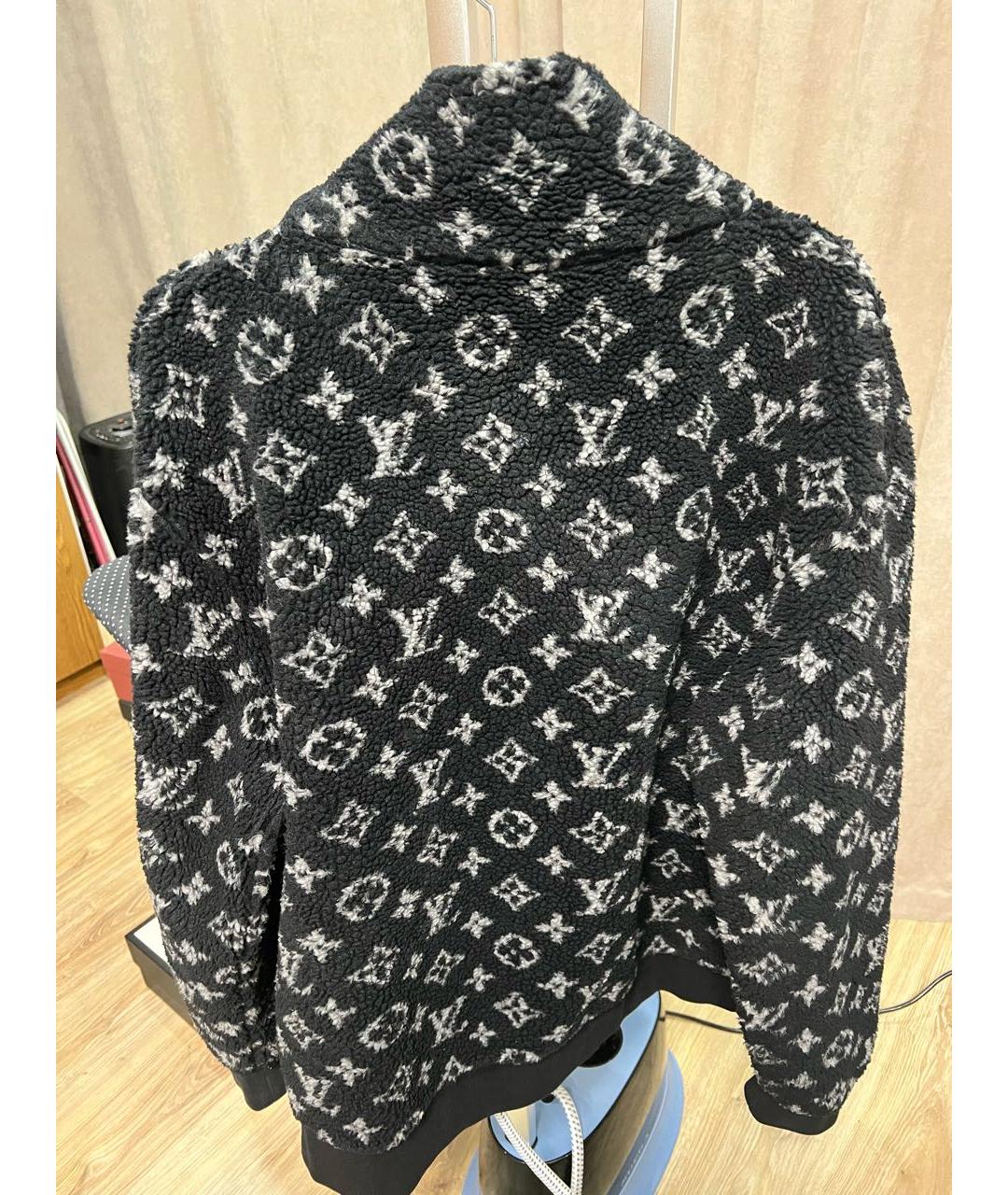 LOUIS VUITTON Черная полиэстеровая куртка, фото 2