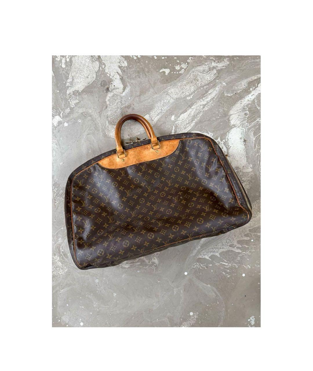 LOUIS VUITTON Коричневая дорожная/спортивная сумка, фото 8