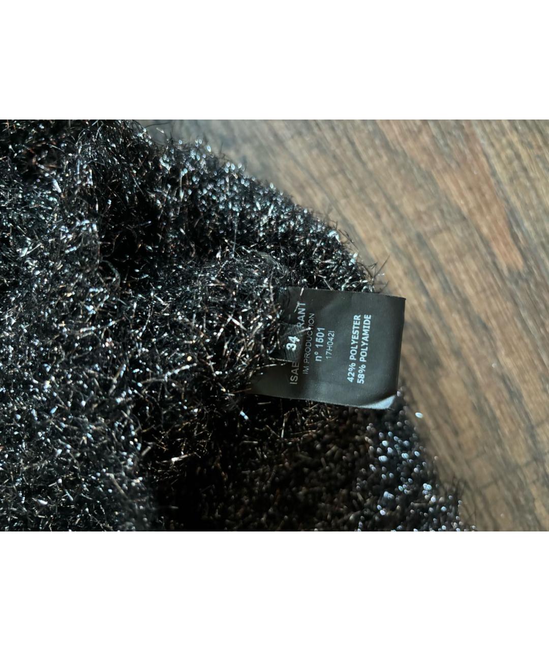 ISABEL MARANT Черный полиэстеровый джемпер / свитер, фото 5