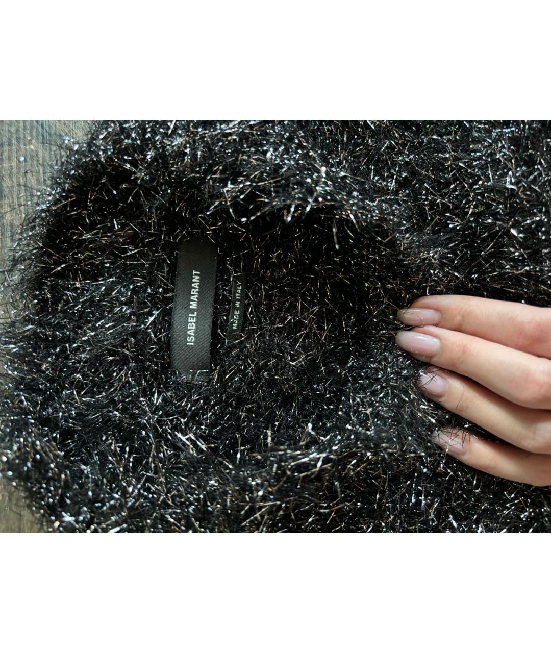 ISABEL MARANT Черный полиэстеровый джемпер / свитер, фото 3