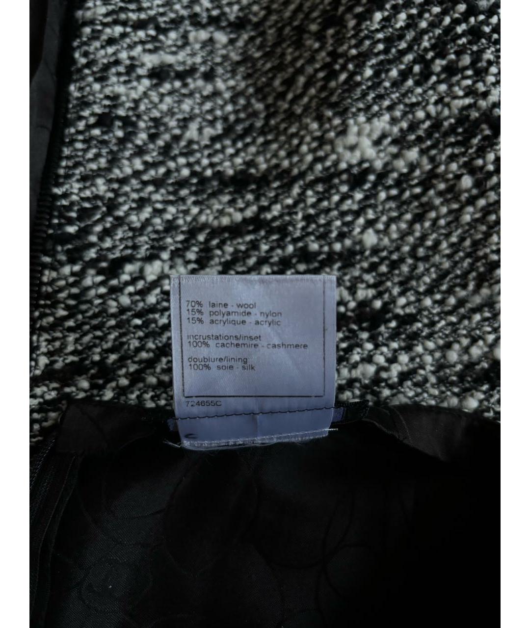 CHANEL PRE-OWNED Мульти твидовый костюм с юбками, фото 7