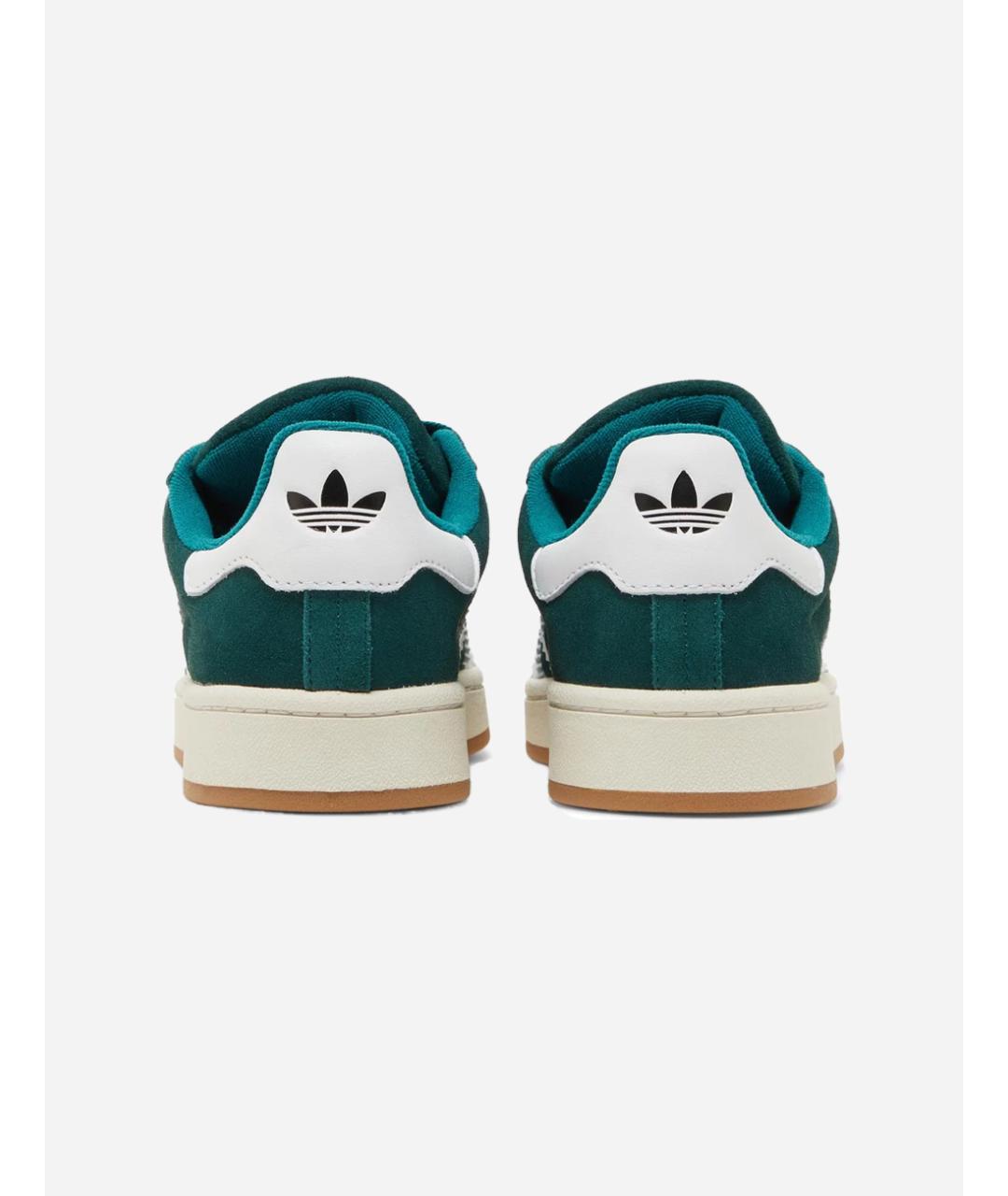 ADIDAS Зеленые замшевые кроссовки, фото 3