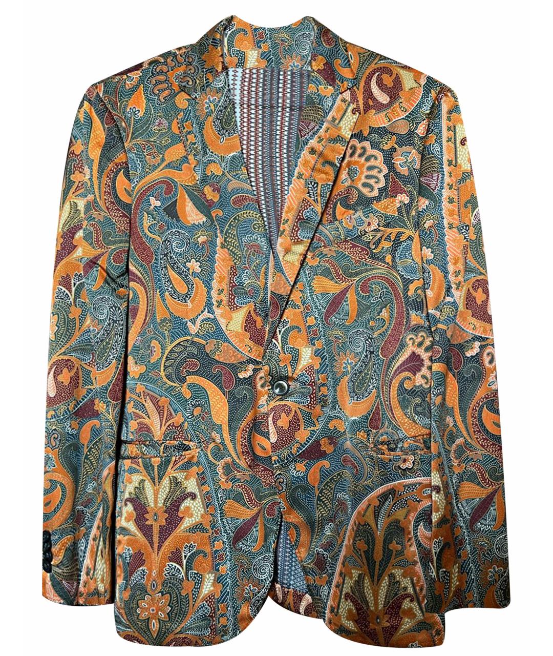 ETRO Мульти шелковый пиджак, фото 1