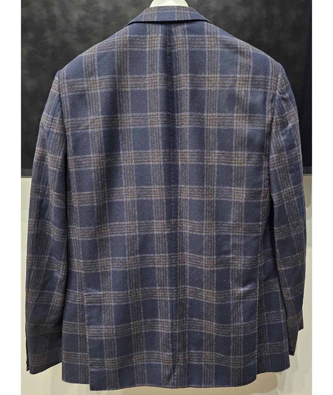 BRIONI Синий кашемировый пиджак, фото 2