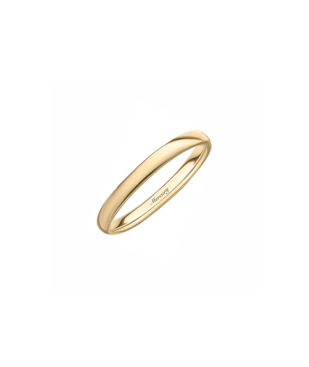 MERCURY Золотое кольцо из желтого золота, фото 3