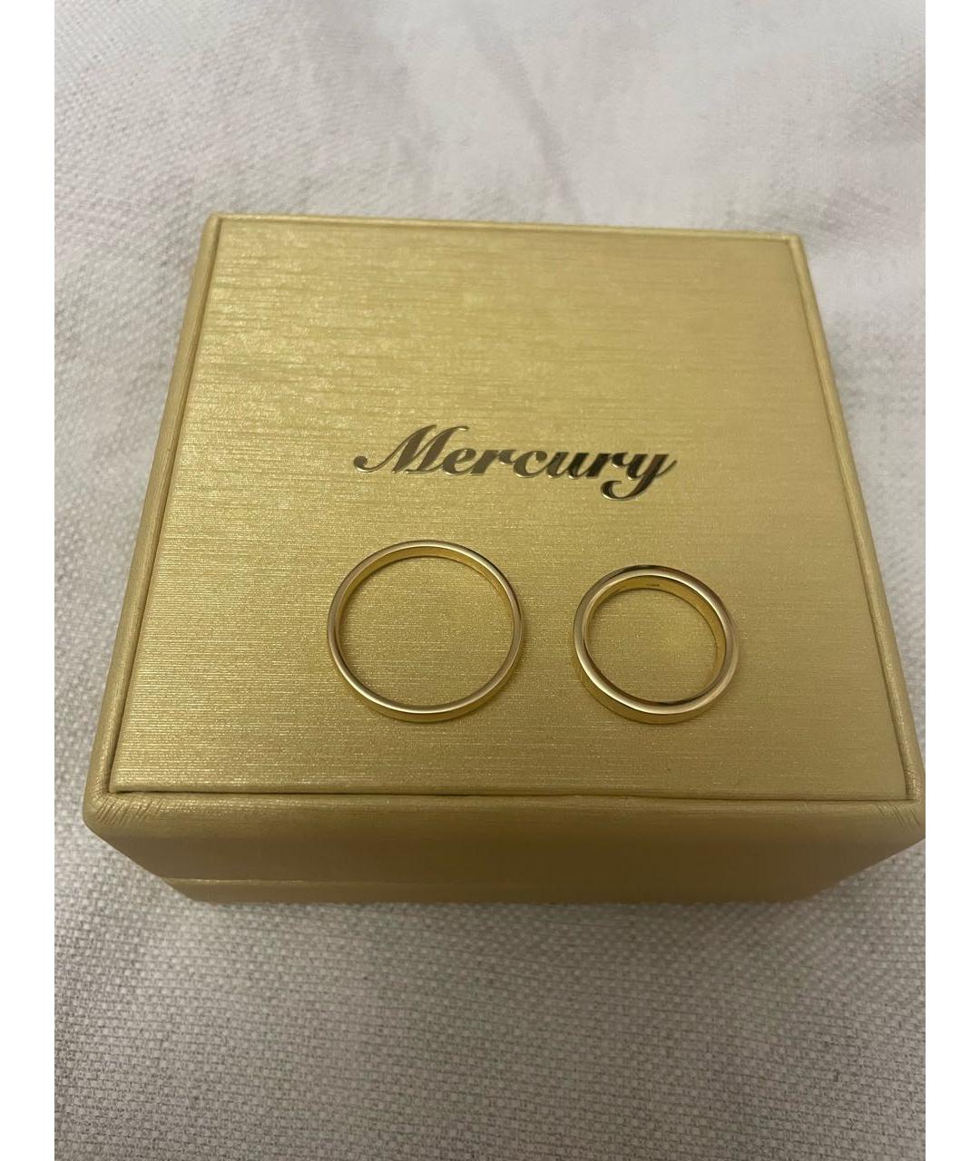 MERCURY Золотое кольцо из желтого золота, фото 2