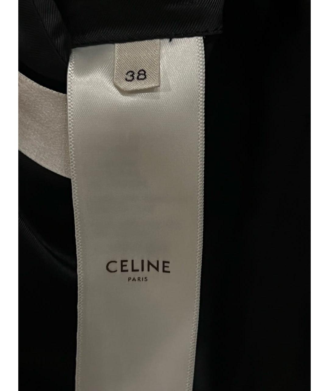 CELINE Коричневый шерстяной жакет/пиджак, фото 3
