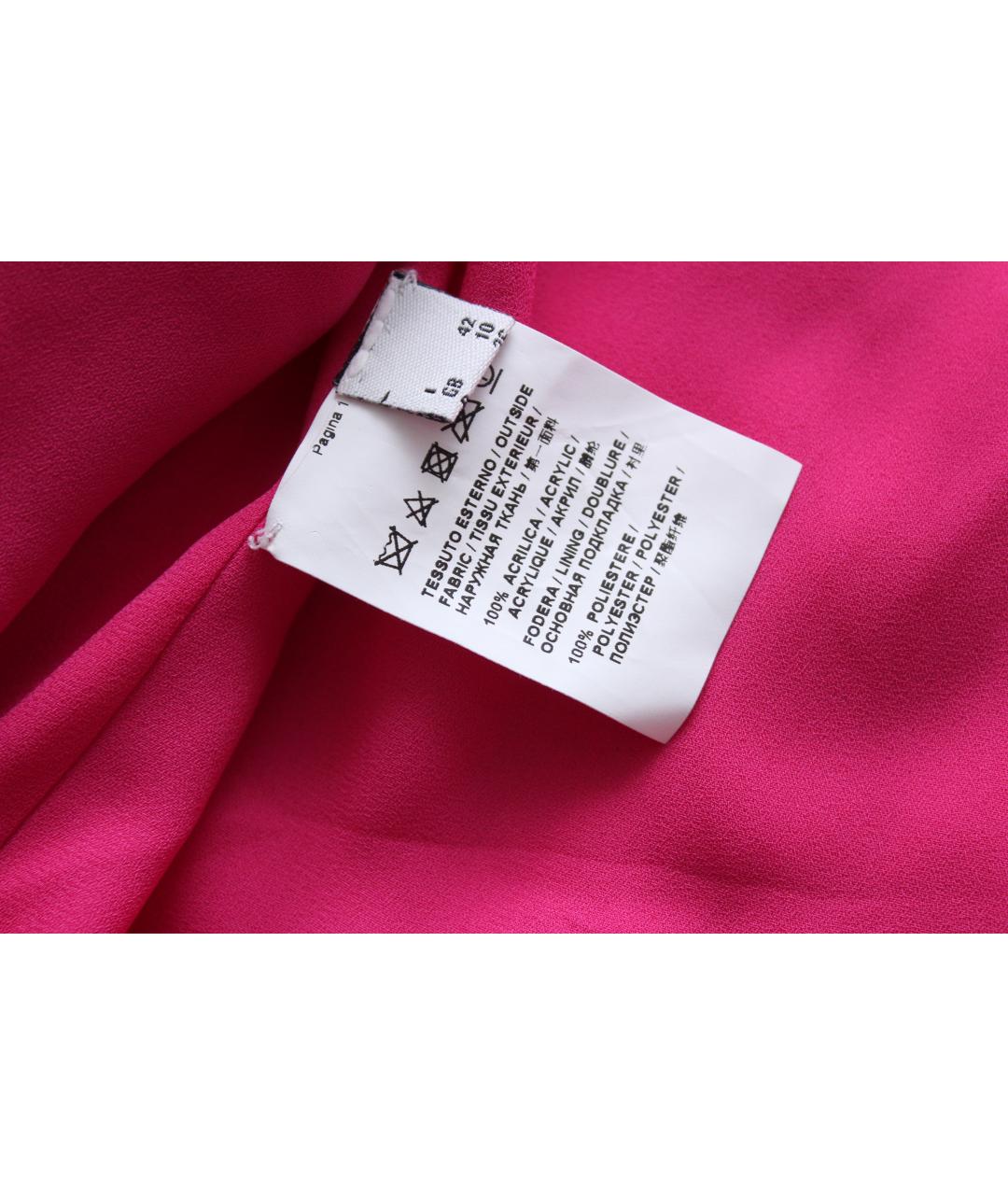 PINKO Розовая полиэстеровая куртка, фото 9