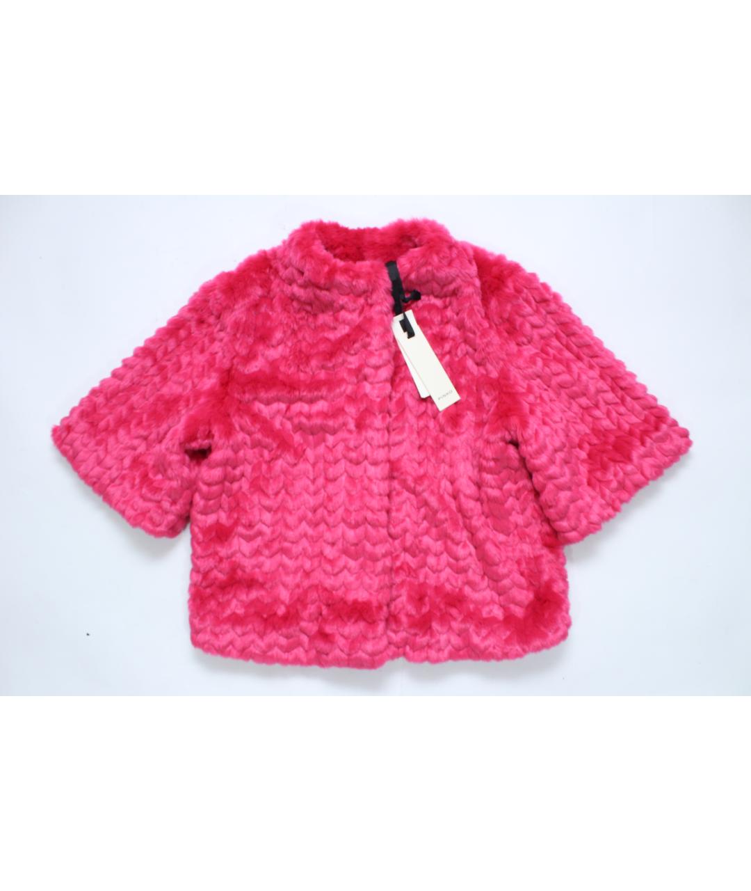 PINKO Розовая полиэстеровая куртка, фото 4