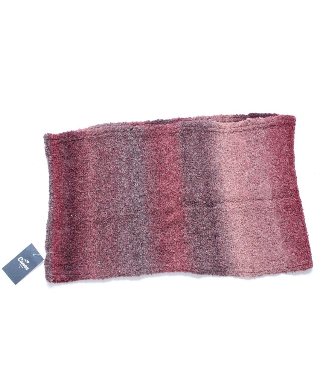 CANOE Бордовый шерстяной шарф, фото 2