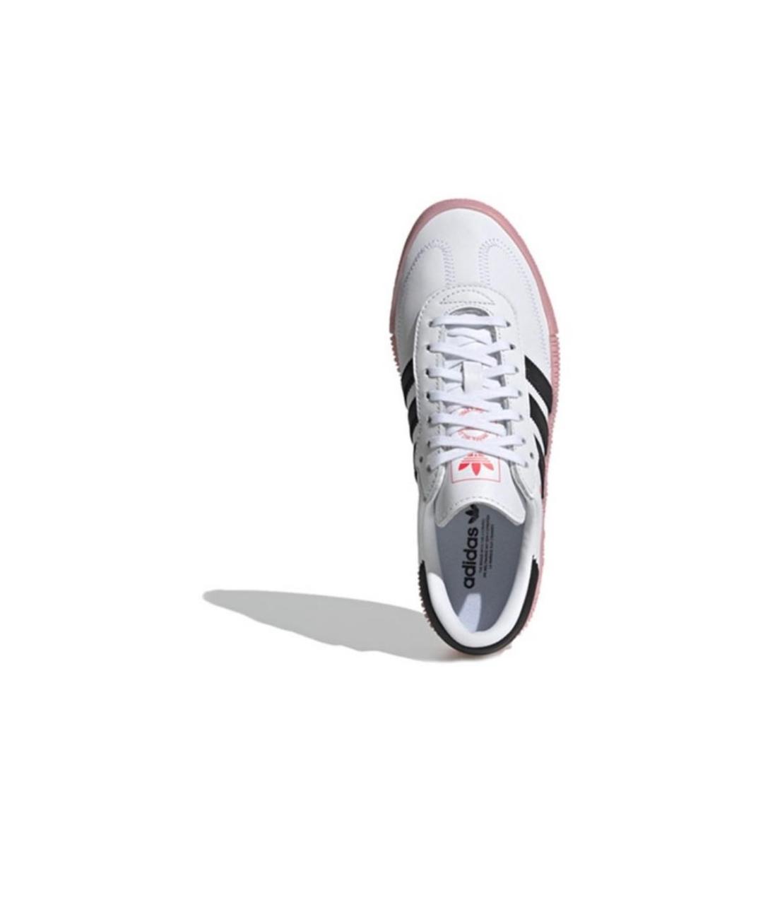 ADIDAS Белые кроссовки из искусственной кожи, фото 5