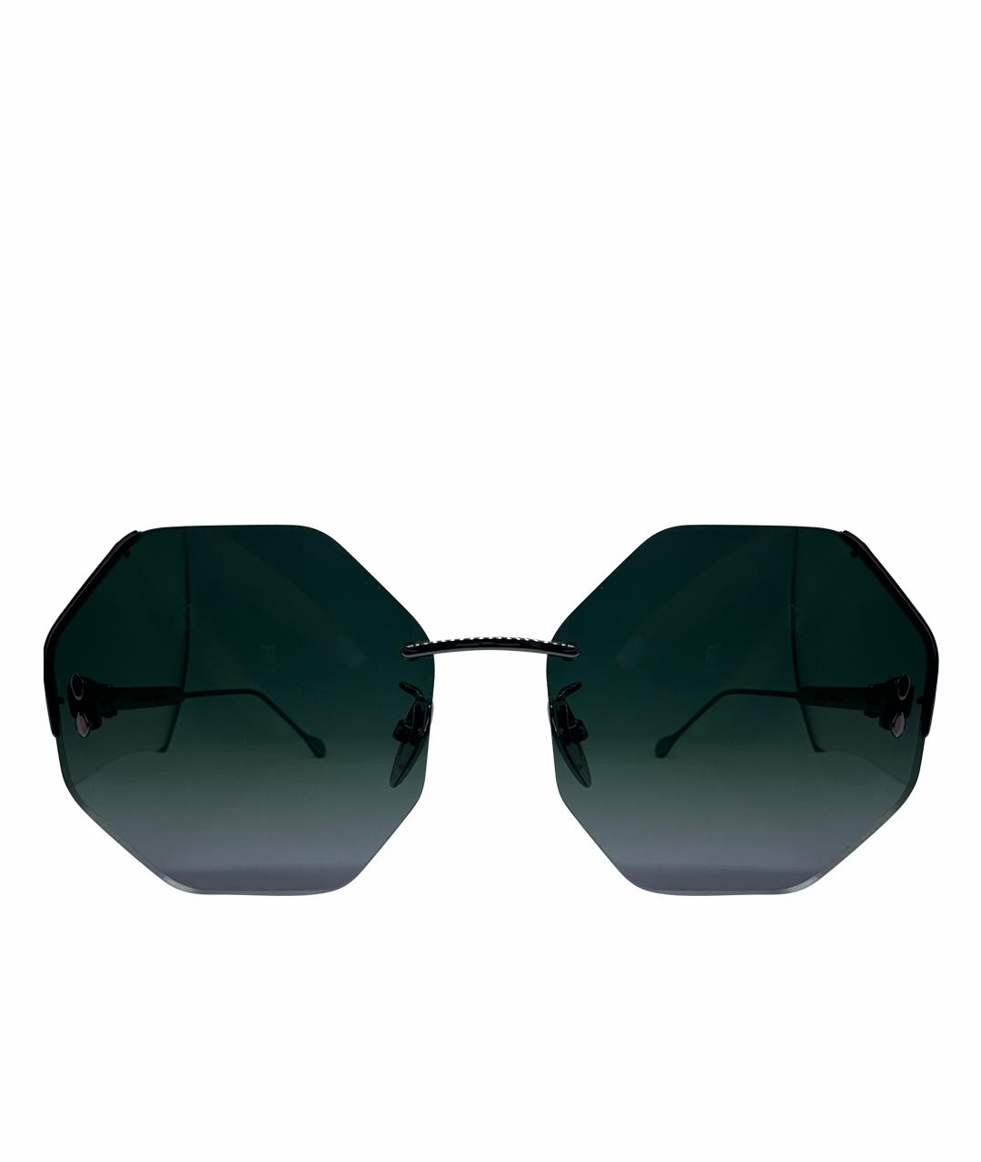 ISABEL MARANT Серые металлические солнцезащитные очки, фото 1