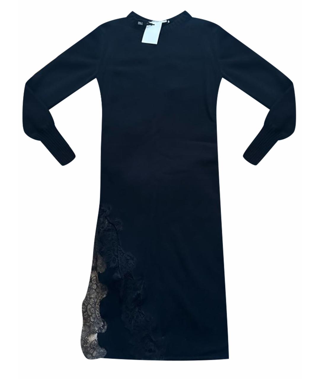PHILOSOPHY DI LORENZO SERAFINI Черное повседневное платье, фото 1