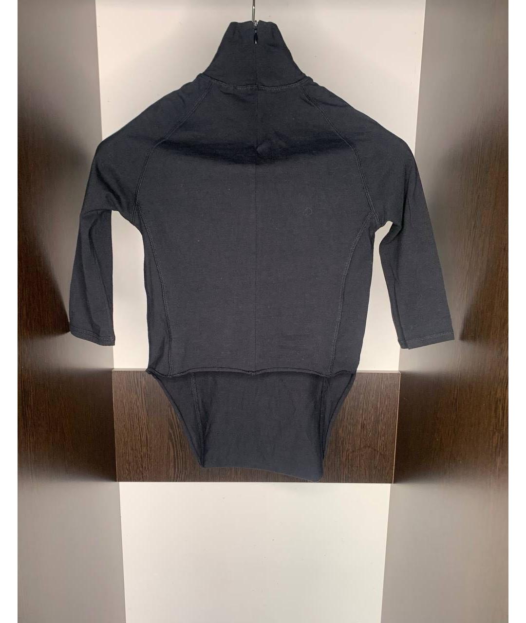 VETEMENTS Черная полиамидовая футболка, фото 2
