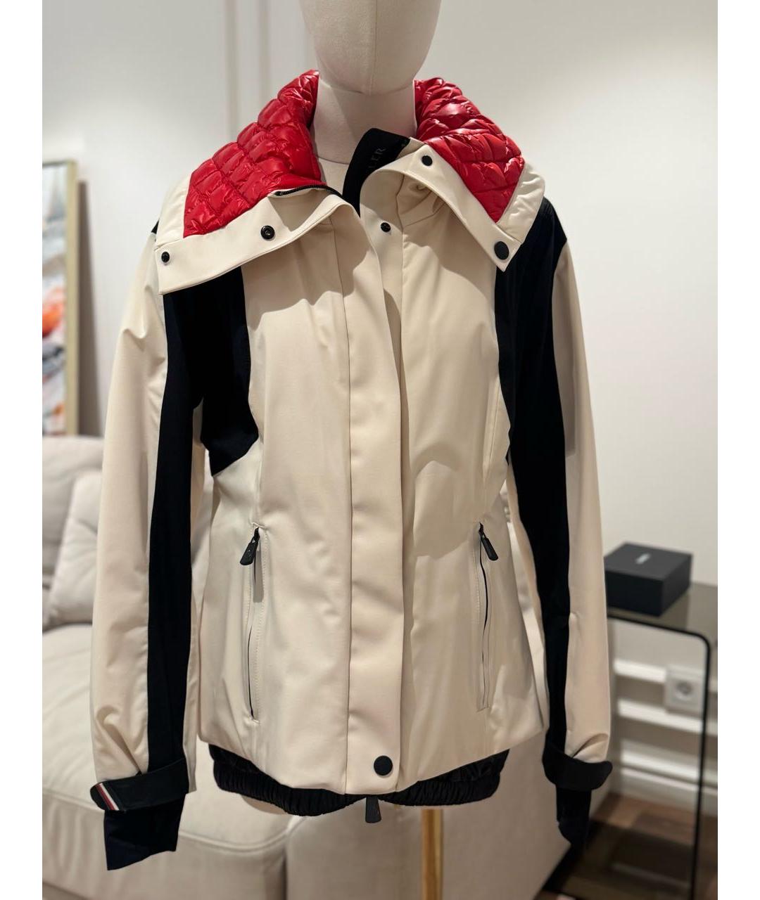 MONCLER GRENOBLE Бежевая куртка, фото 2