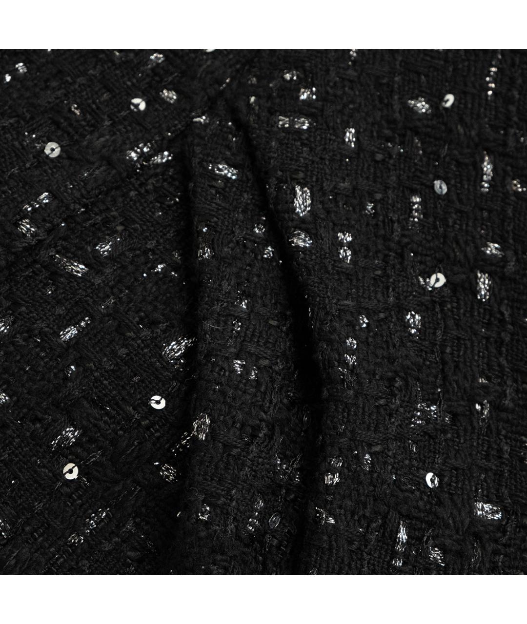 IRO Черная хлопковая юбка мини, фото 5