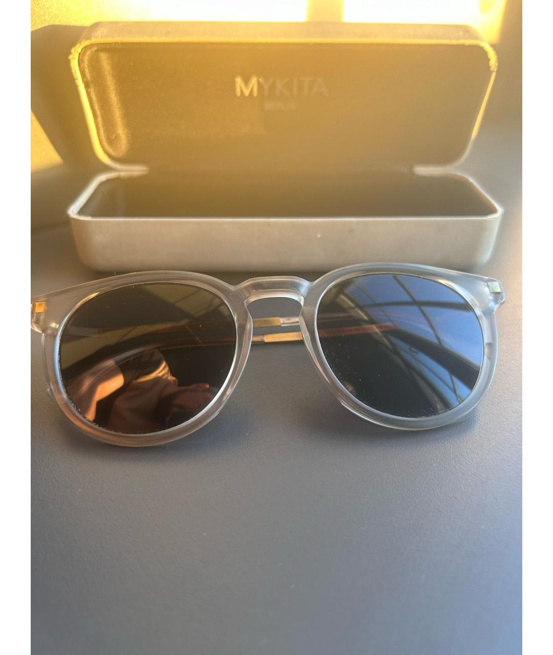 MYKITA Металлические солнцезащитные очки, фото 6