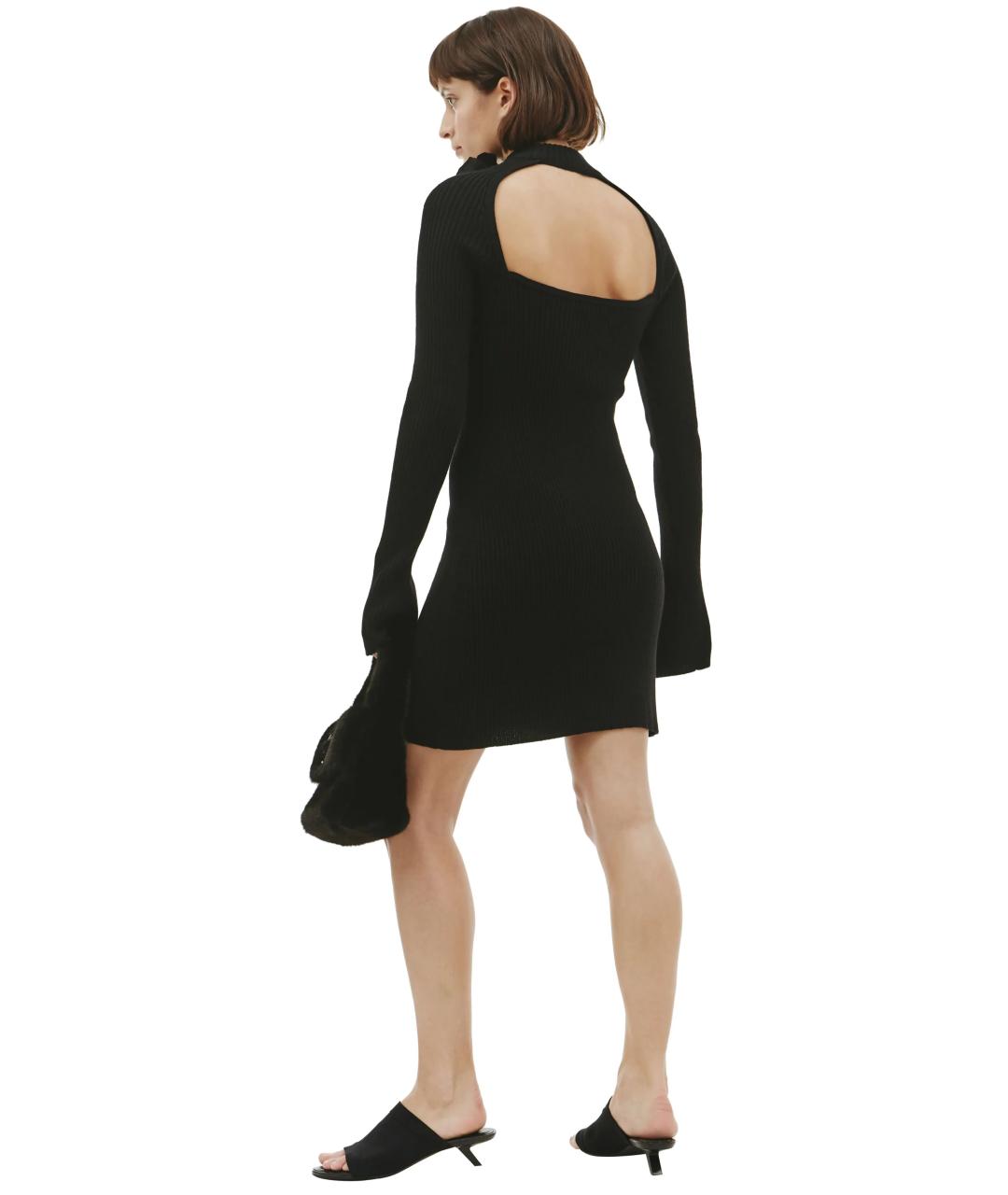 BLUMARINE Черное коктейльное платье, фото 5