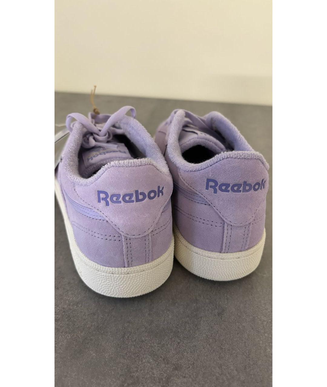 REEBOK Фиолетовые замшевые кроссовки, фото 6