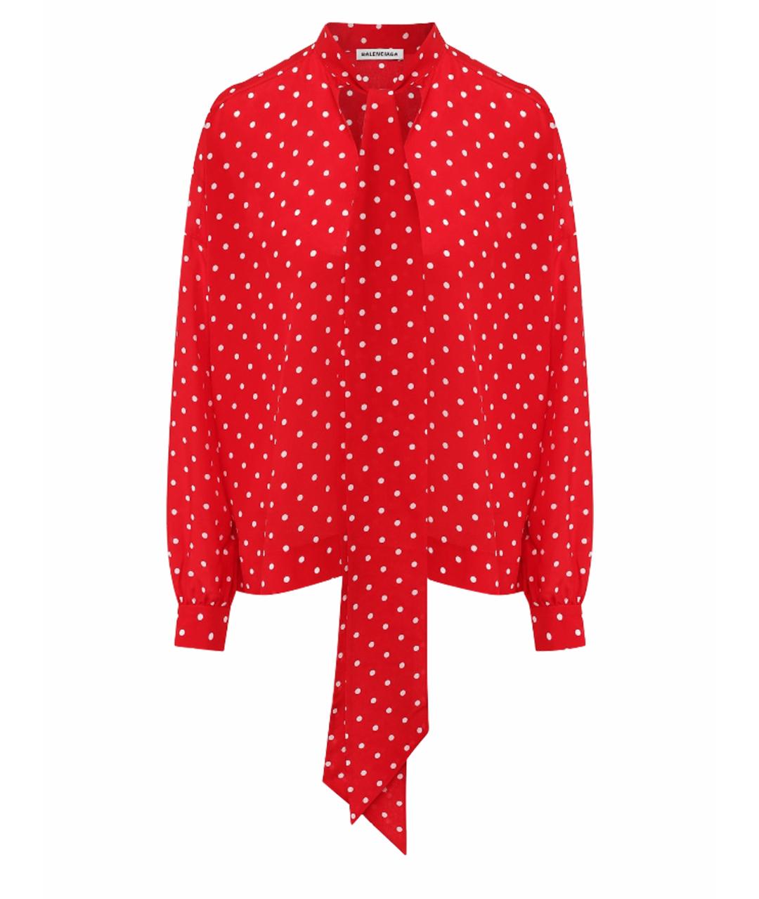 BALENCIAGA Красная блузы, фото 1