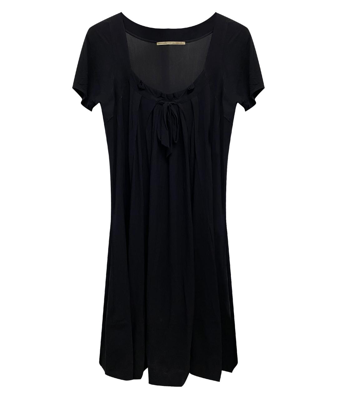 MARITHE FRANCOIS GIRBAUD Черное коктейльное платье, фото 7