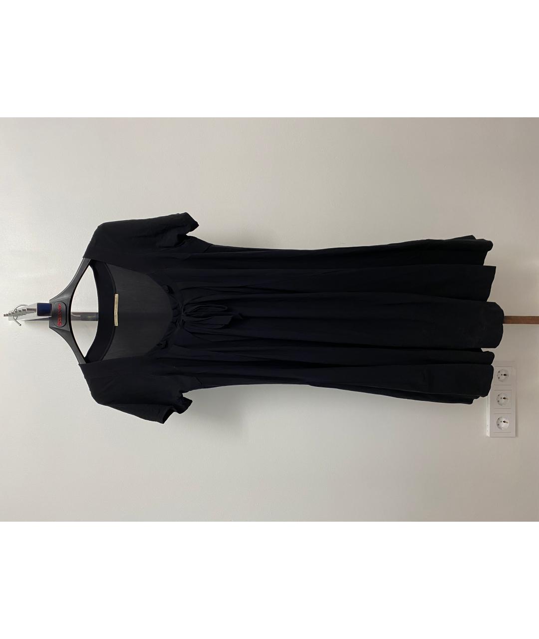 MARITHE FRANCOIS GIRBAUD Черное коктейльное платье, фото 6