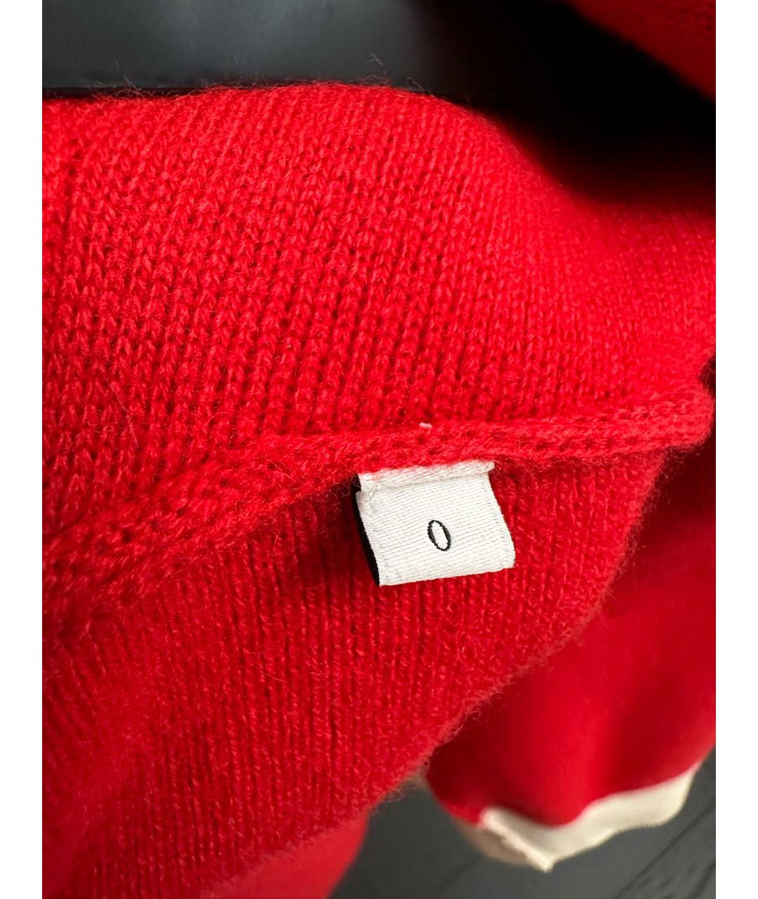 SANDRO Красный кардиган, фото 7