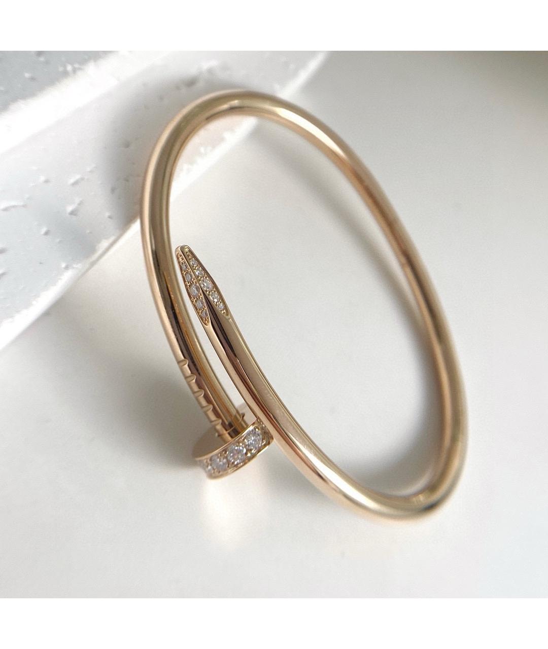CARTIER Золотой браслет из розового золота, фото 3