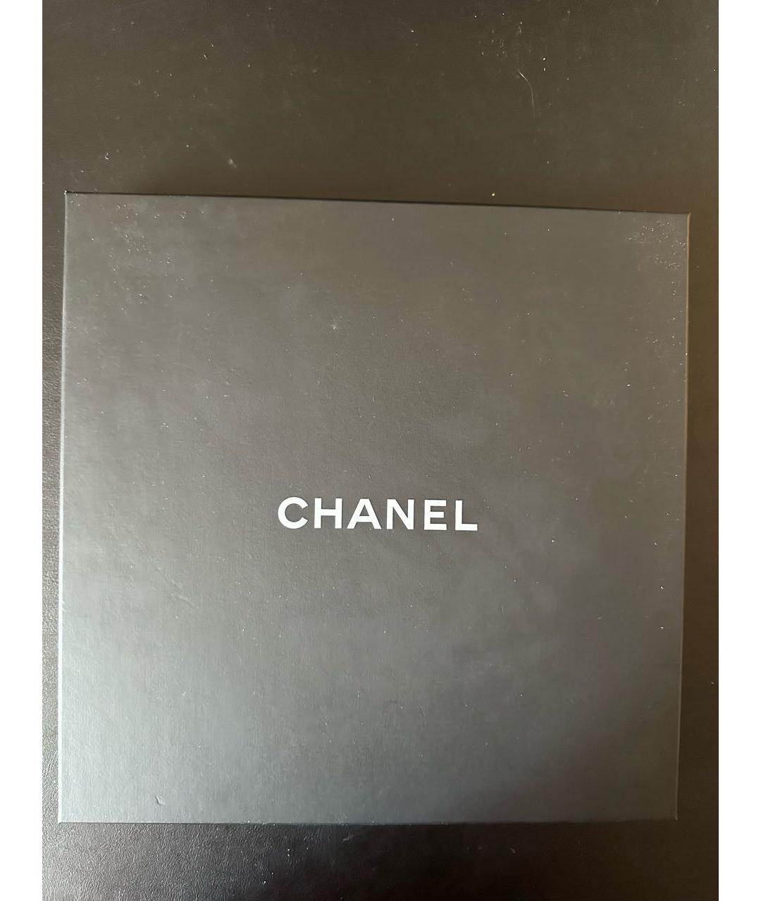 CHANEL Темно-синяя кашемировая шапка, фото 6