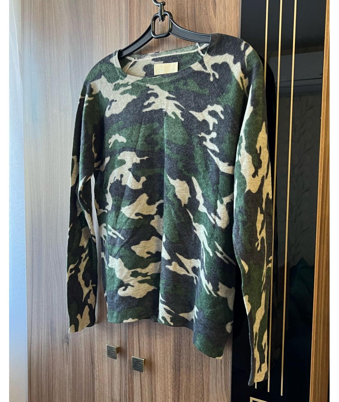 ZADIG & VOLTAIRE Зеленый кашемировый джемпер / свитер, фото 5