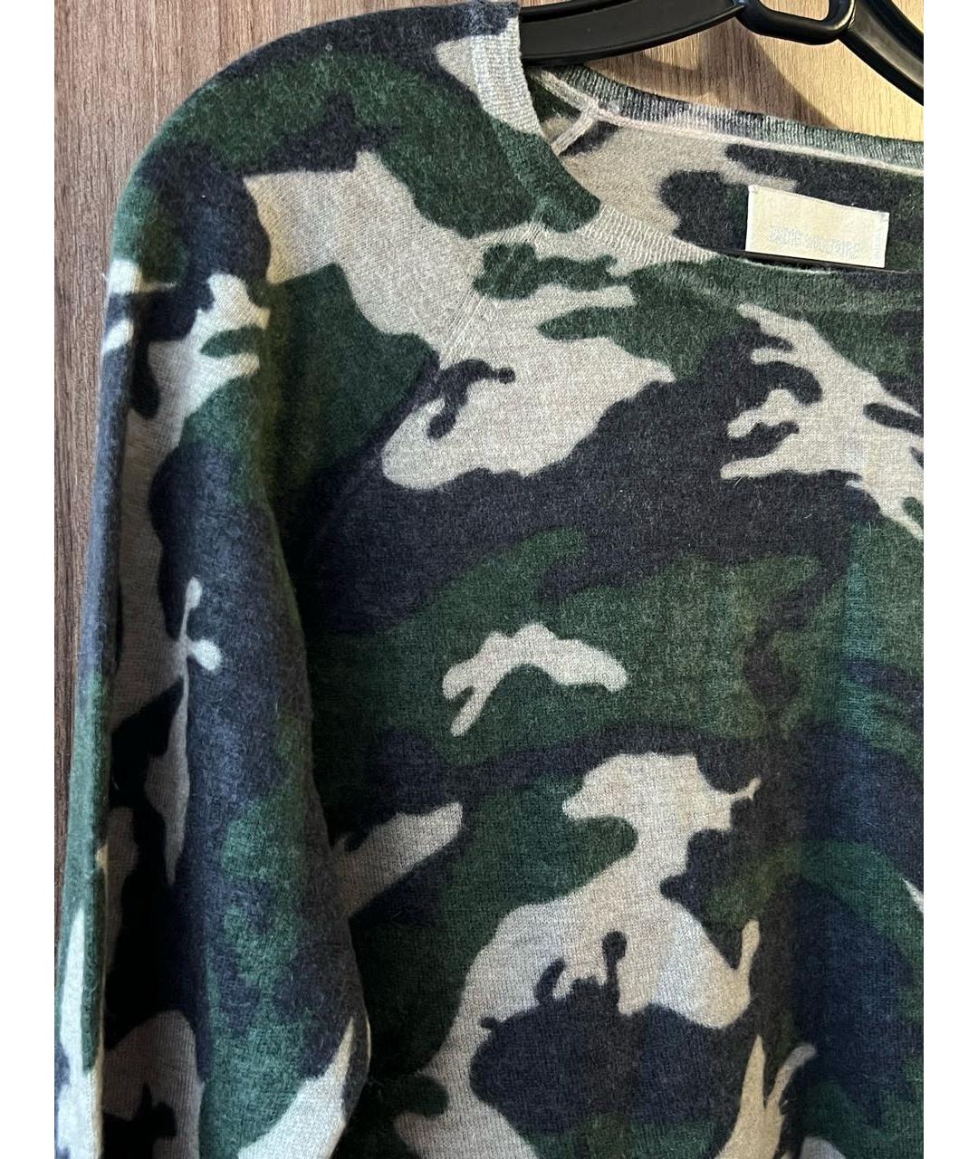 ZADIG & VOLTAIRE Зеленый кашемировый джемпер / свитер, фото 3