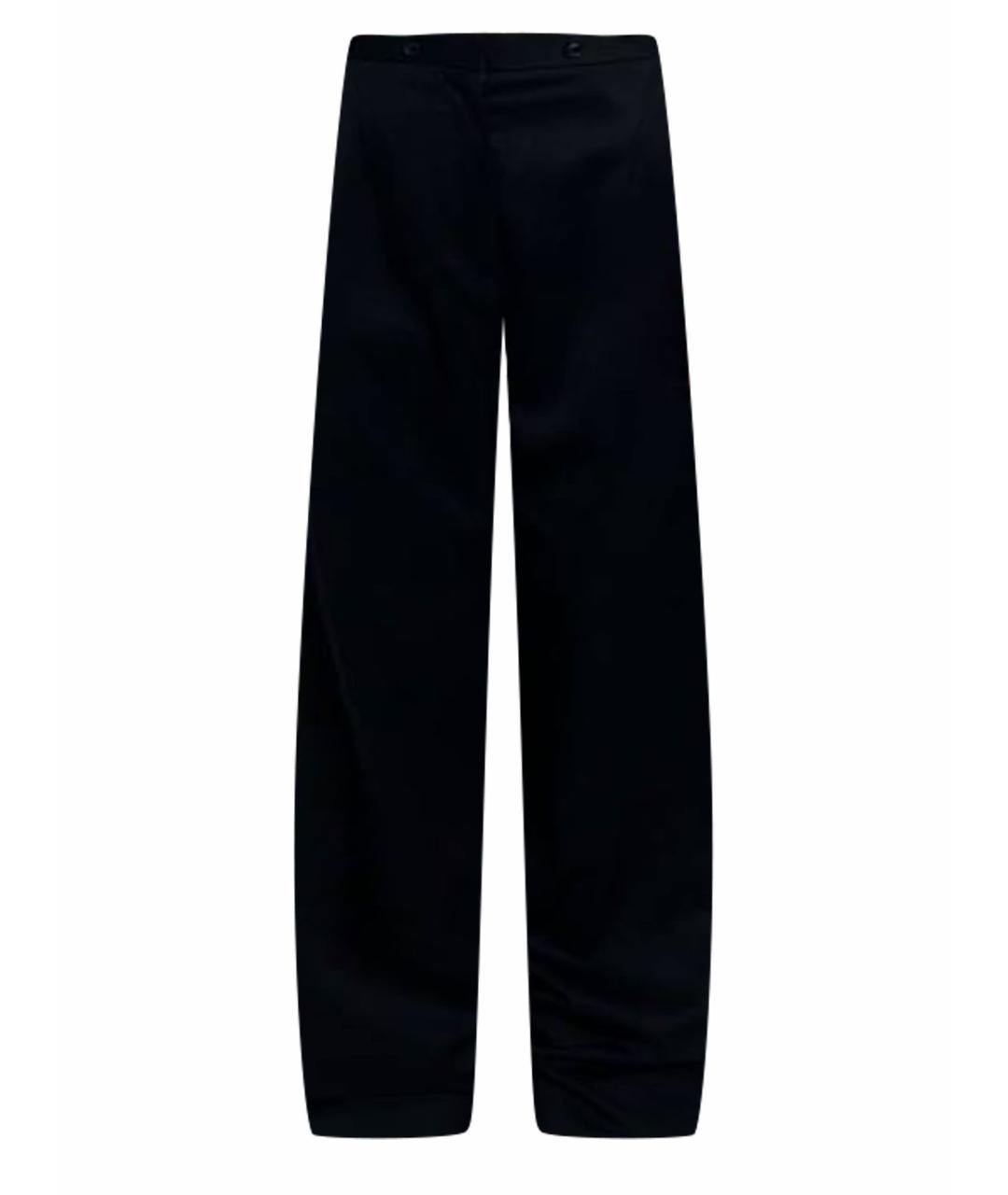 J.KIM Черные вискозные брюки широкие, фото 1