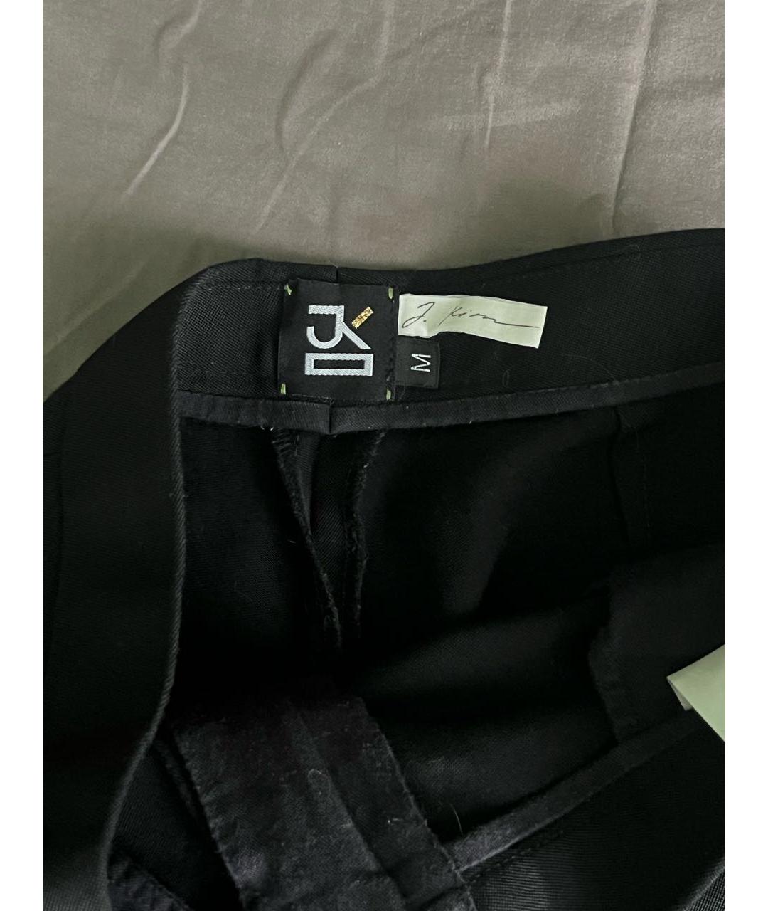 J.KIM Черные вискозные брюки широкие, фото 5