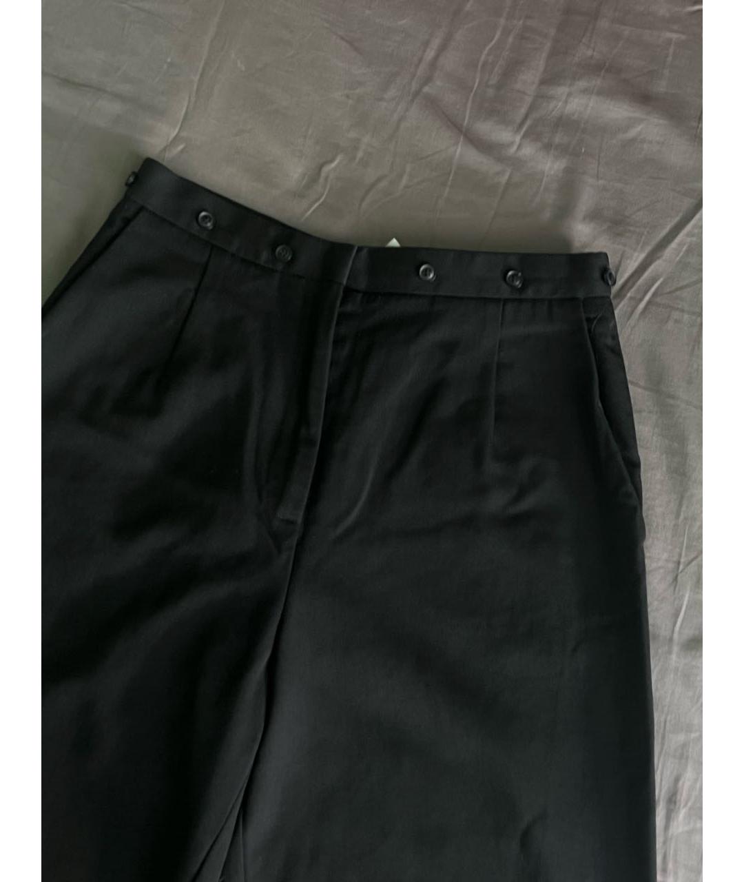 J.KIM Черные вискозные брюки широкие, фото 4