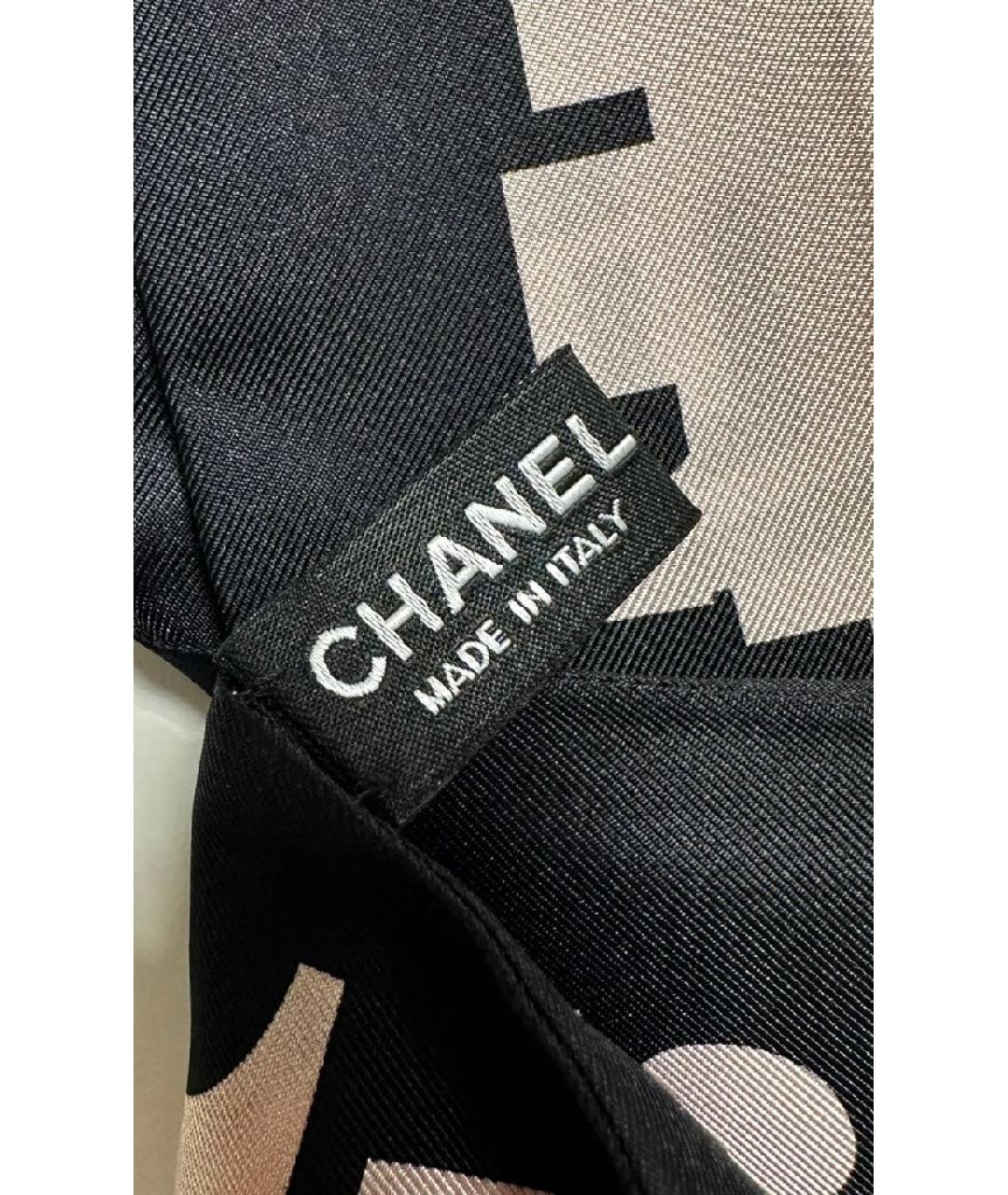 CHANEL Мульти шелковый платок, фото 3