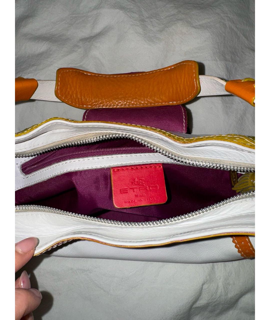 ETRO Мульти кожаная сумка с короткими ручками, фото 7