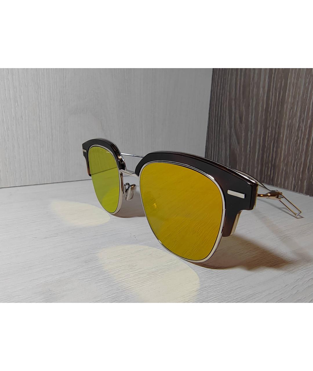 DIOR HOMME Мульти металлические солнцезащитные очки, фото 4