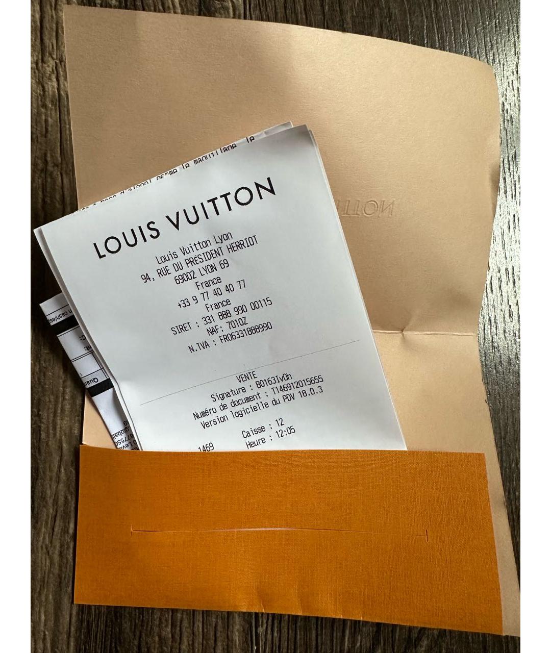 LOUIS VUITTON PRE-OWNED Голубые кожаные низкие кроссовки / кеды, фото 6