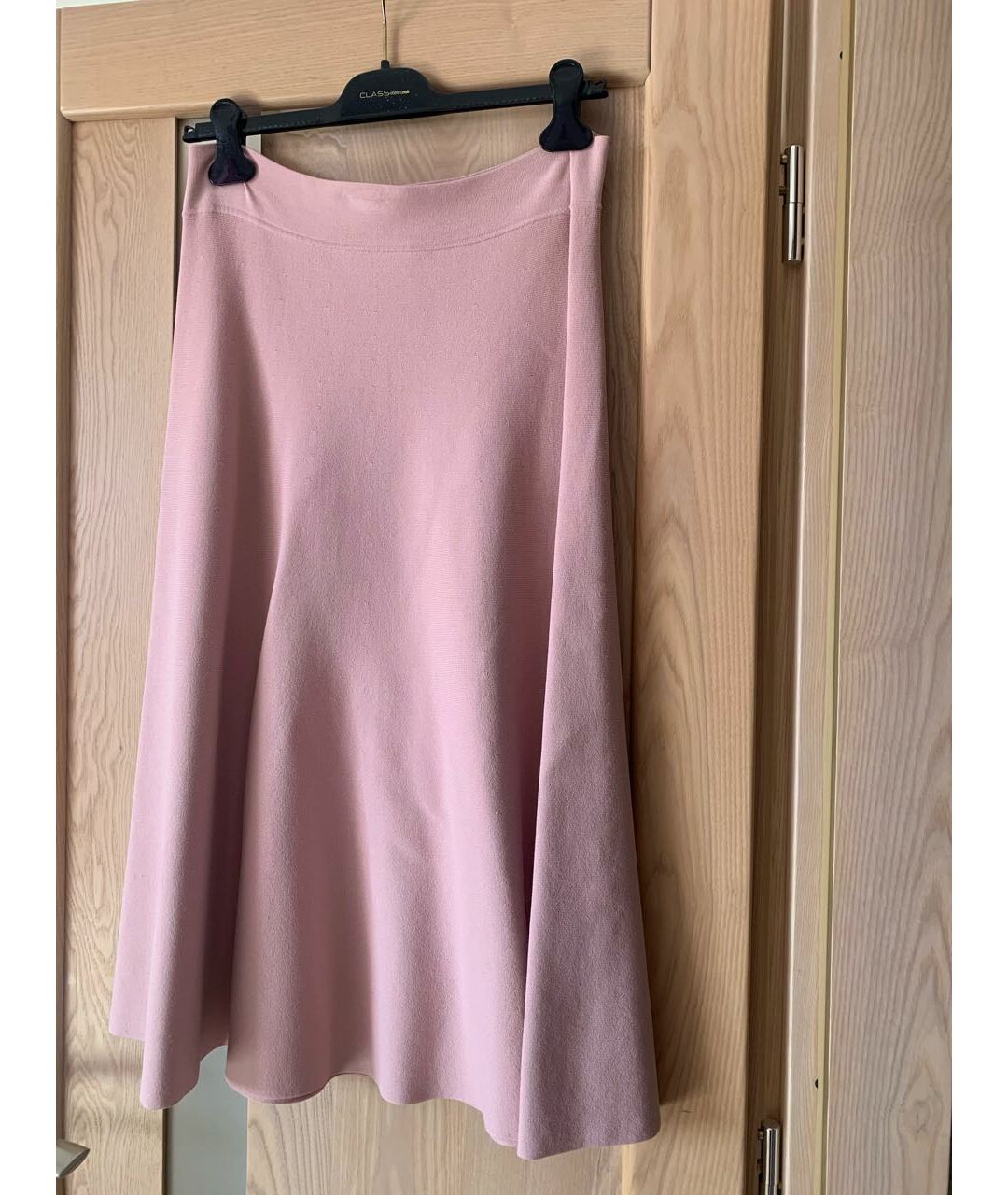 P.A.R.O.S.H. Розовая вискозная юбка макси, фото 2