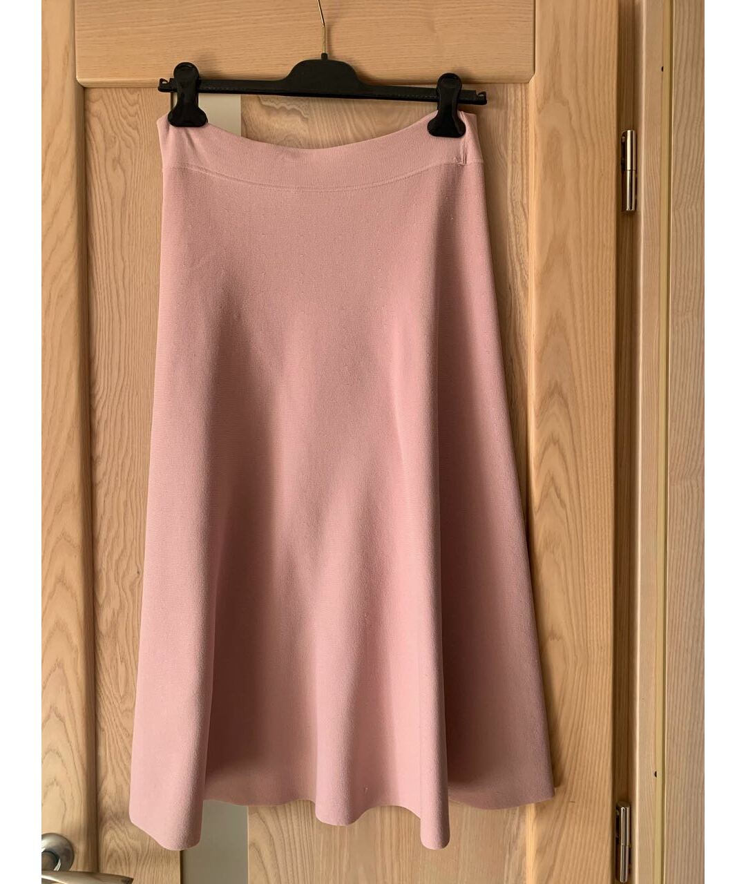 P.A.R.O.S.H. Розовая вискозная юбка макси, фото 5