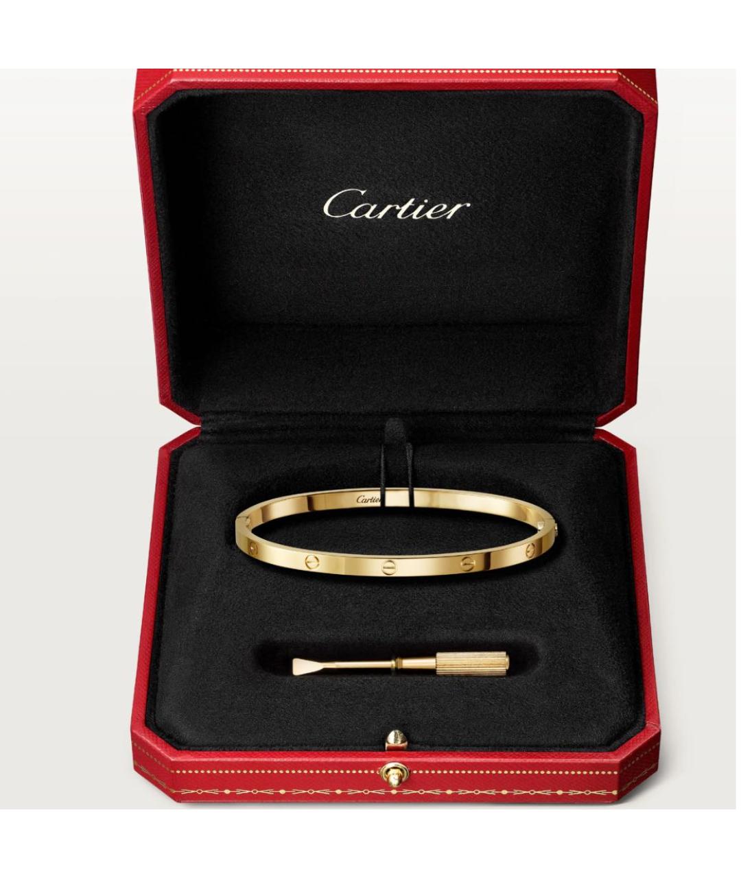 CARTIER Золотой браслет из желтого золота, фото 4