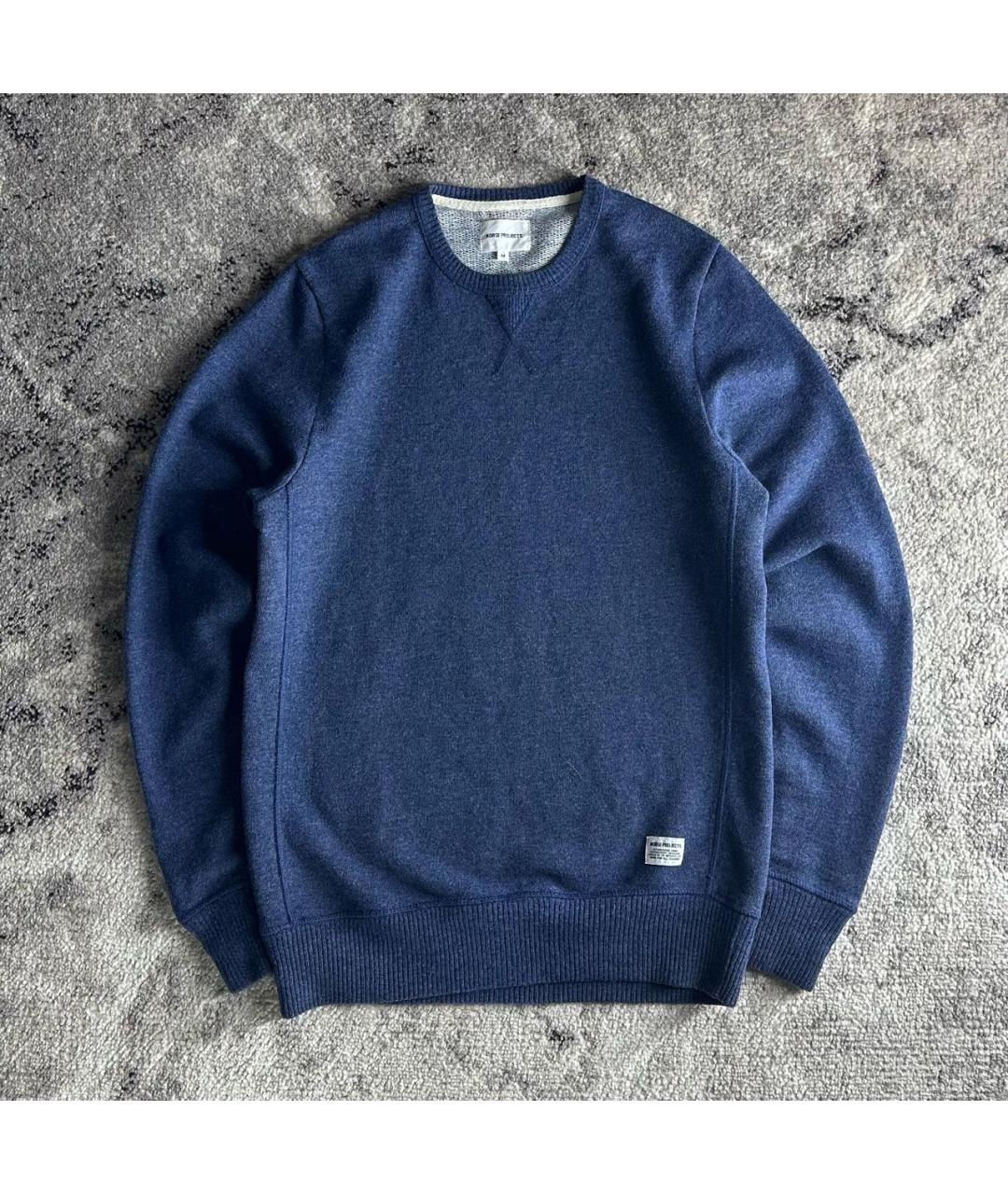 NORSE PROJECTS Темно-синий шерстяной джемпер / свитер, фото 8
